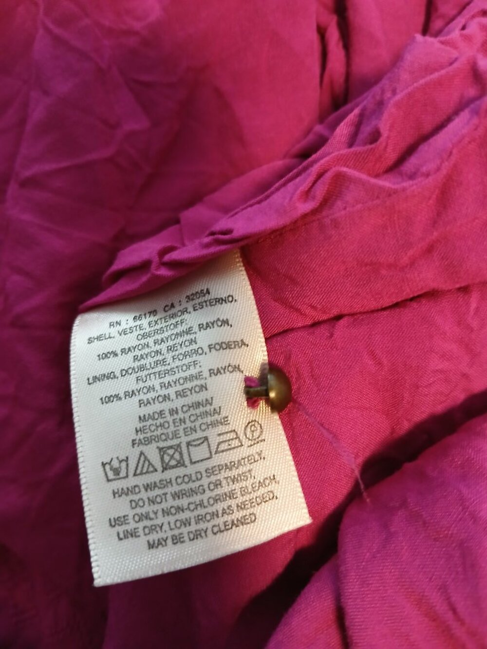 Anthropologie MAEVE Raspberry Bohemian Maxi Dress - Picture 12 of 13